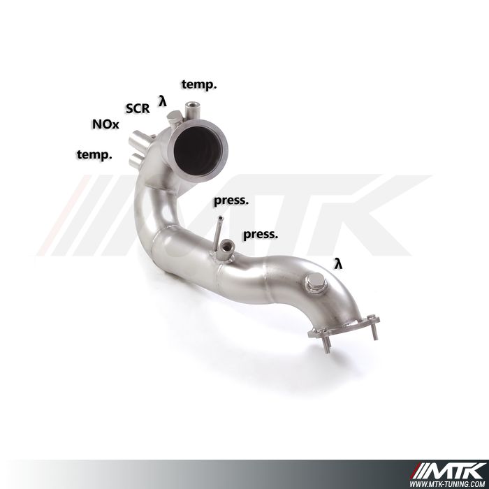 Decata Downpipe Ragazzon pour Audi A4 B9 50 TDI Quattro 2020-2023